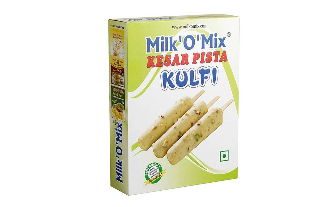 Milkomix Kesar Pista Kulfi    Pack  150 grams